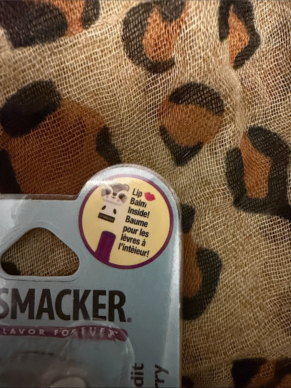 3/$15 🌸 Lip Smacker Lippy Pals Panda Lip Balm - Purple (Boysenberry)